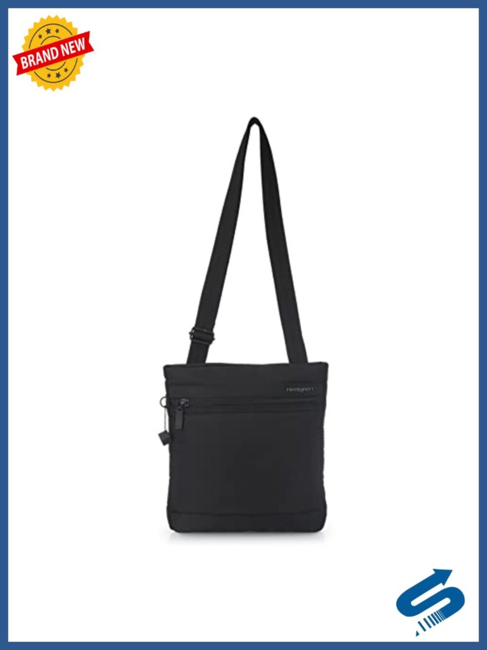 Women's Anti-Theft RFID Crossbody Bag with Adjustable Strap